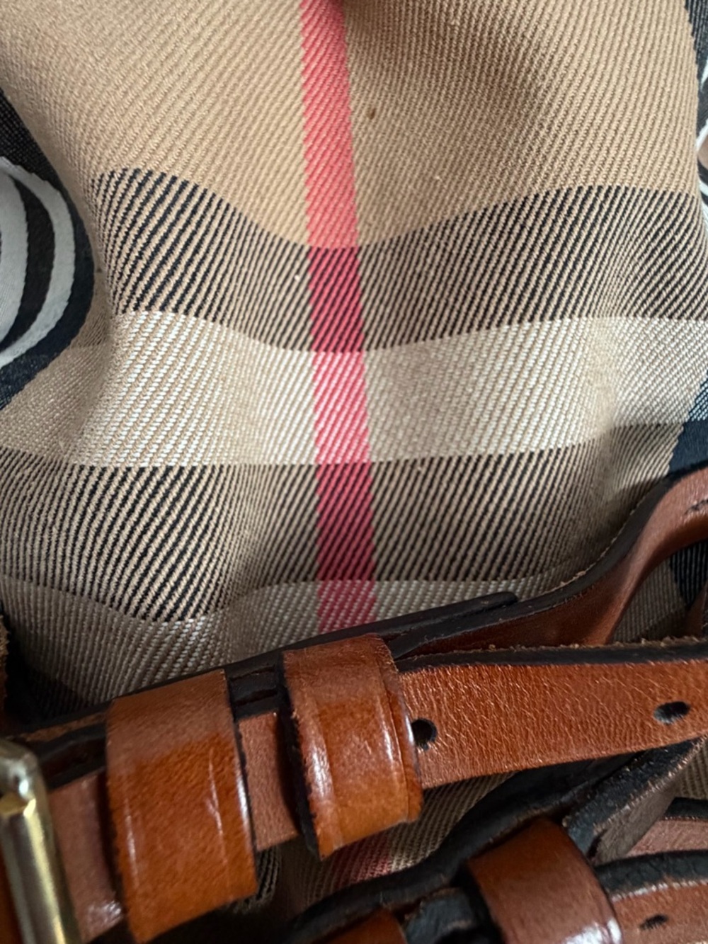Burberry House Check Bridle Gosford Large Hobo Bag - Picture 14 of 14